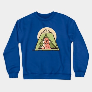 Camping with Doggo - Adventure with your Dog Crewneck Sweatshirt